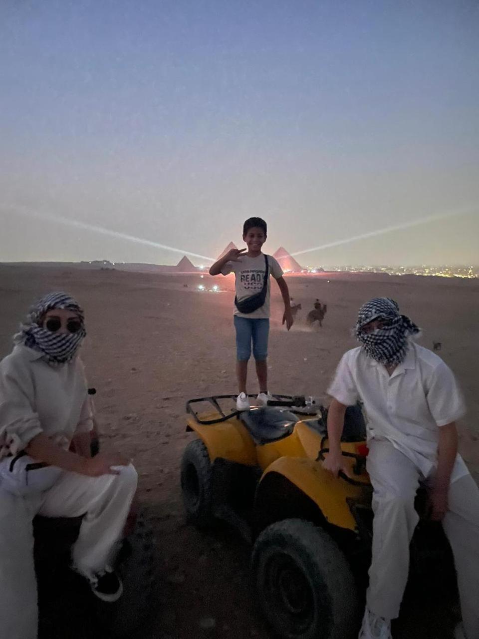 Jana Pyramids View In 3 Bed & Breakfast Kafrat al Jabal ภายนอก รูปภาพ