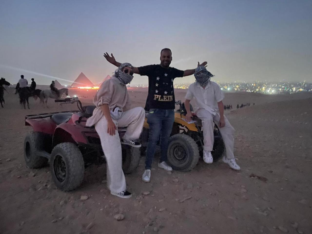 Jana Pyramids View In 3 Bed & Breakfast Kafrat al Jabal ภายนอก รูปภาพ